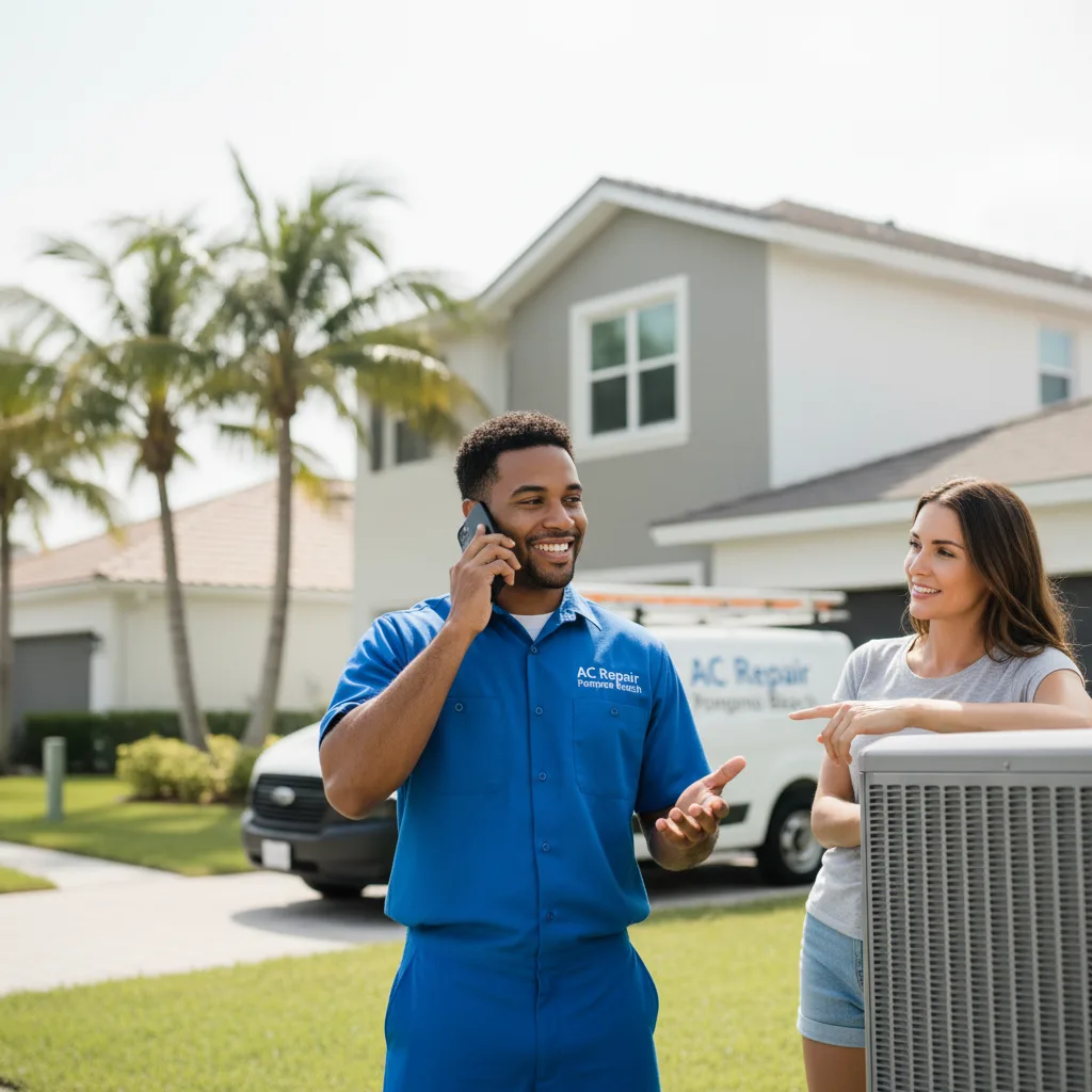 AC Repair Pompano Beach customer support in Bastian